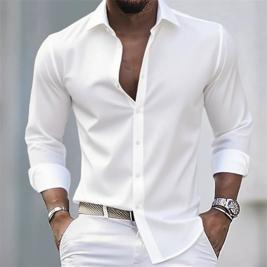 Saazoo | Men's Cotton Blend Business Shirt