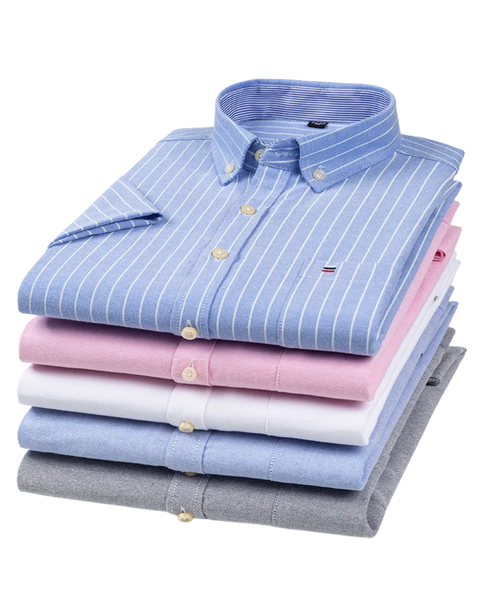 Saazoo | Men's Cotton Blend Patterned Button-Up Shirt