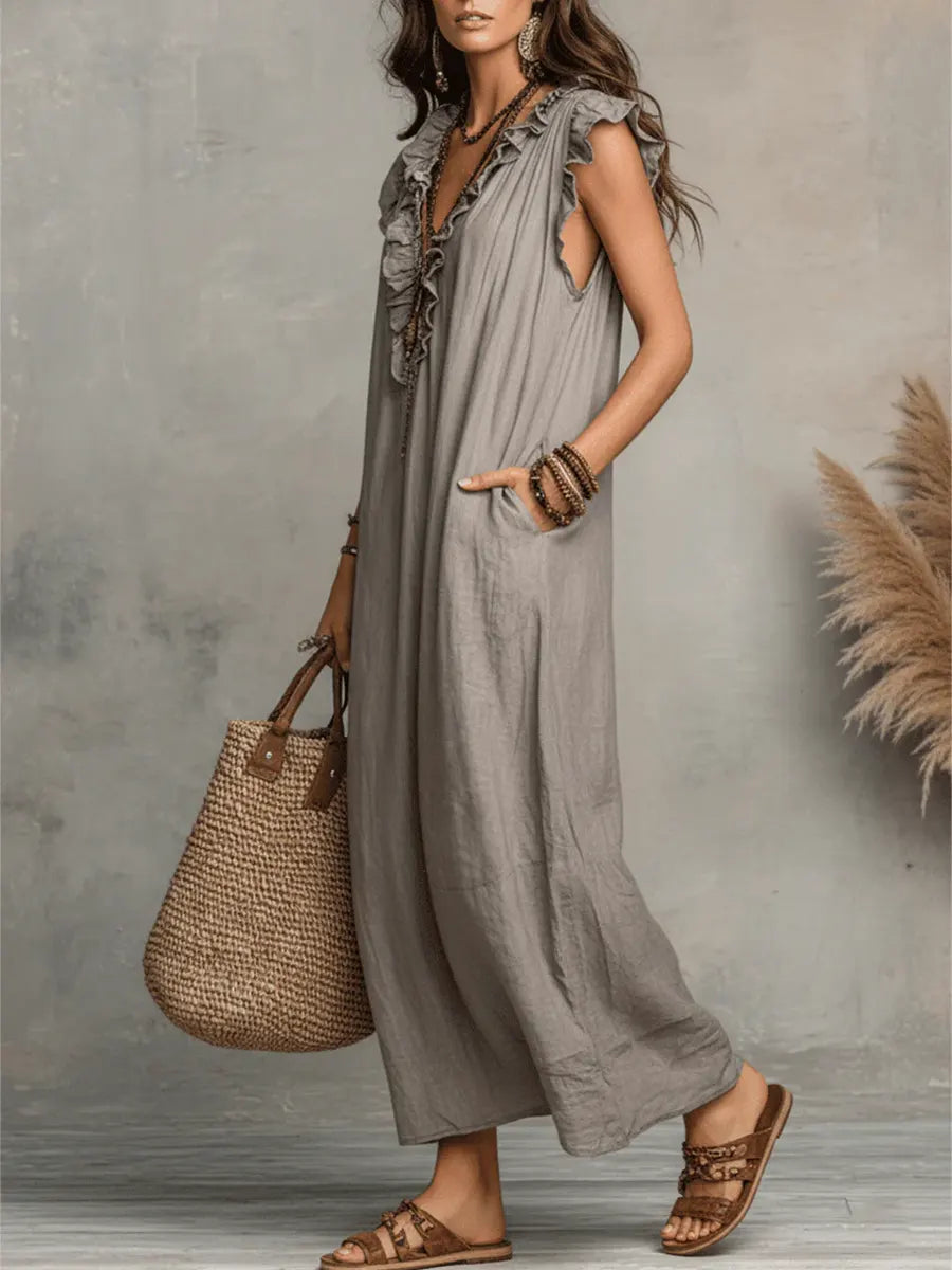 Saazoo | Women's Flowy Boho Dress