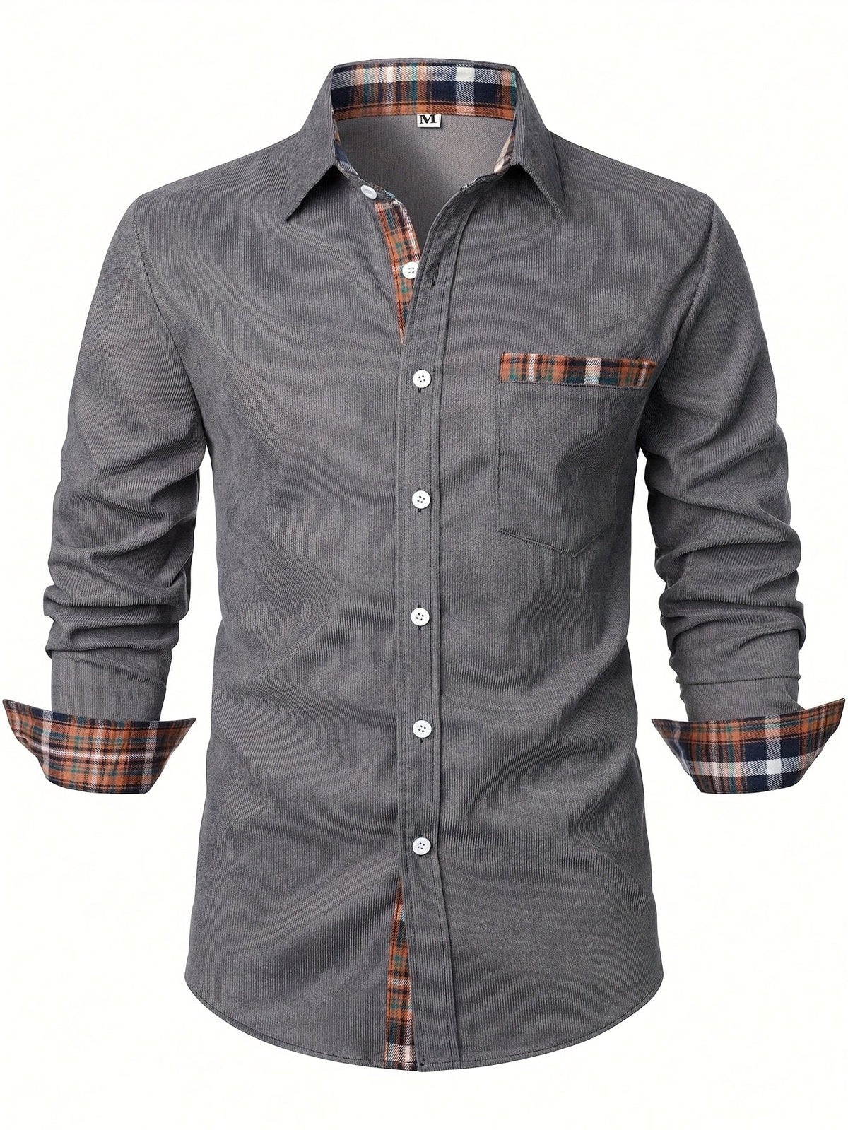 Saazoo | Men's Button-Up Camp Collar Shirt