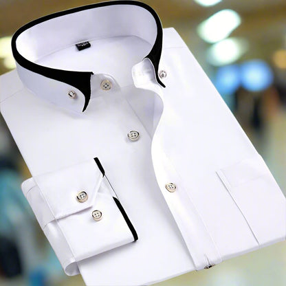 Saazoo | Men's Long Sleeve Button-Up Shirt