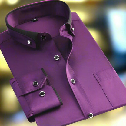 Saazoo | Men's Long Sleeve Button-Up Shirt