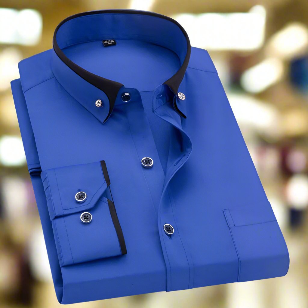 Saazoo | Men's Long Sleeve Button-Up Shirt