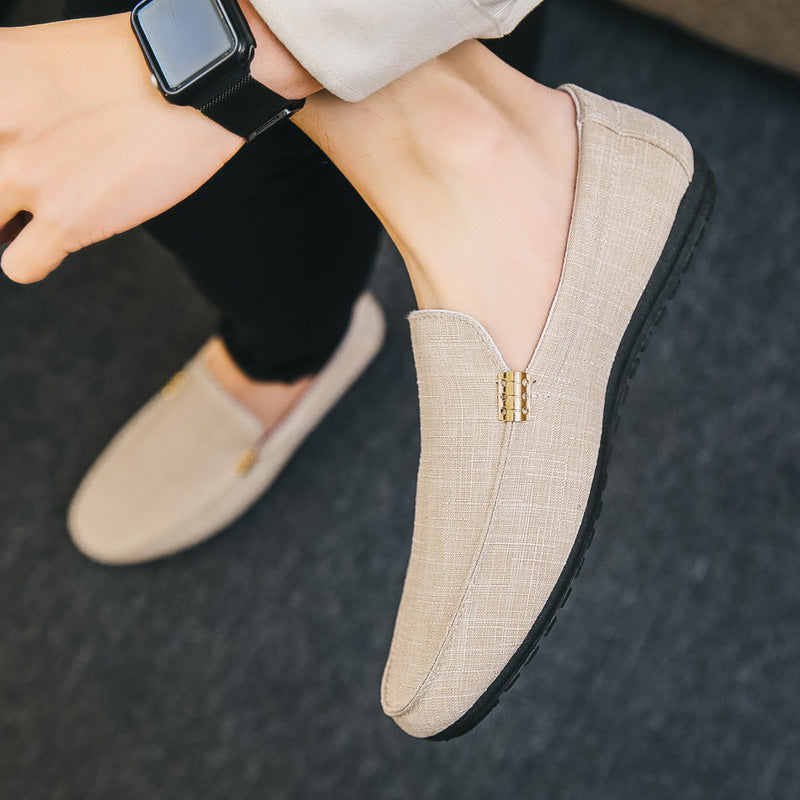 Saazoo | Men's Canvas Slip-On Loafers