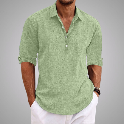 Saazoo | Men's Linen Summer Shirt