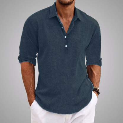 Saazoo | Men's Linen Summer Shirt