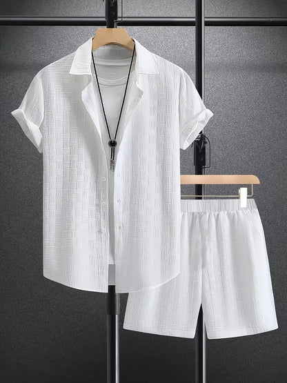 Saazoo | Men's Casual Summer Two-Piece Set