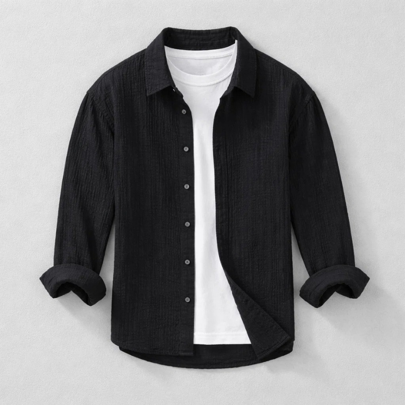 Saazoo | Men's Relaxed Double Gauze Shirt