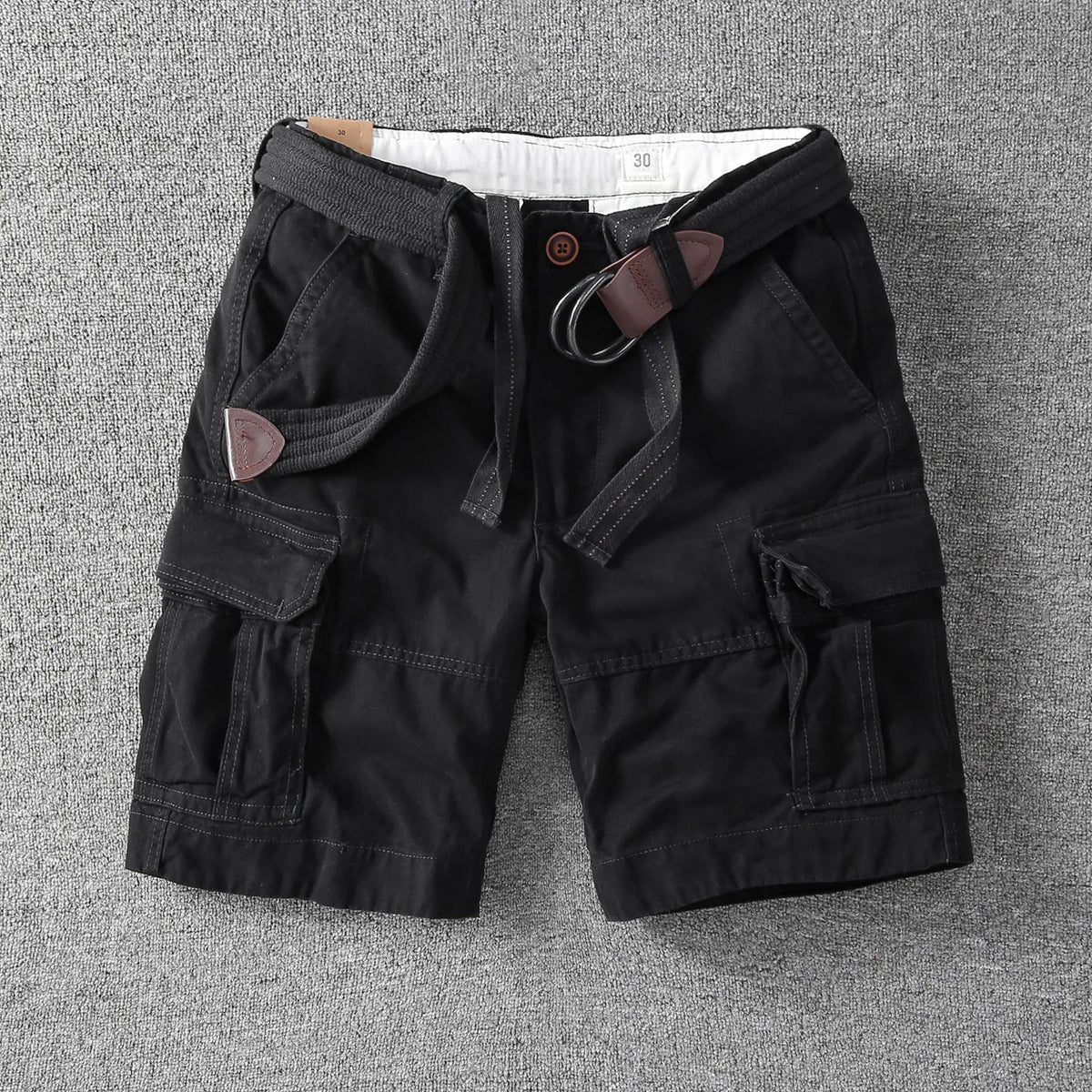 Saazoo | Men's Cotton Blend Cargo Shorts