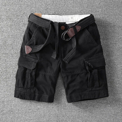 Saazoo | Men's Cotton Blend Cargo Shorts