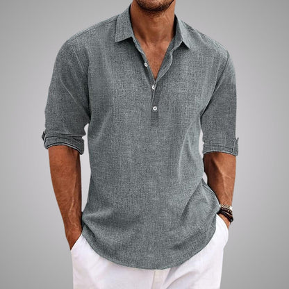 Saazoo | Men's Linen Summer Shirt