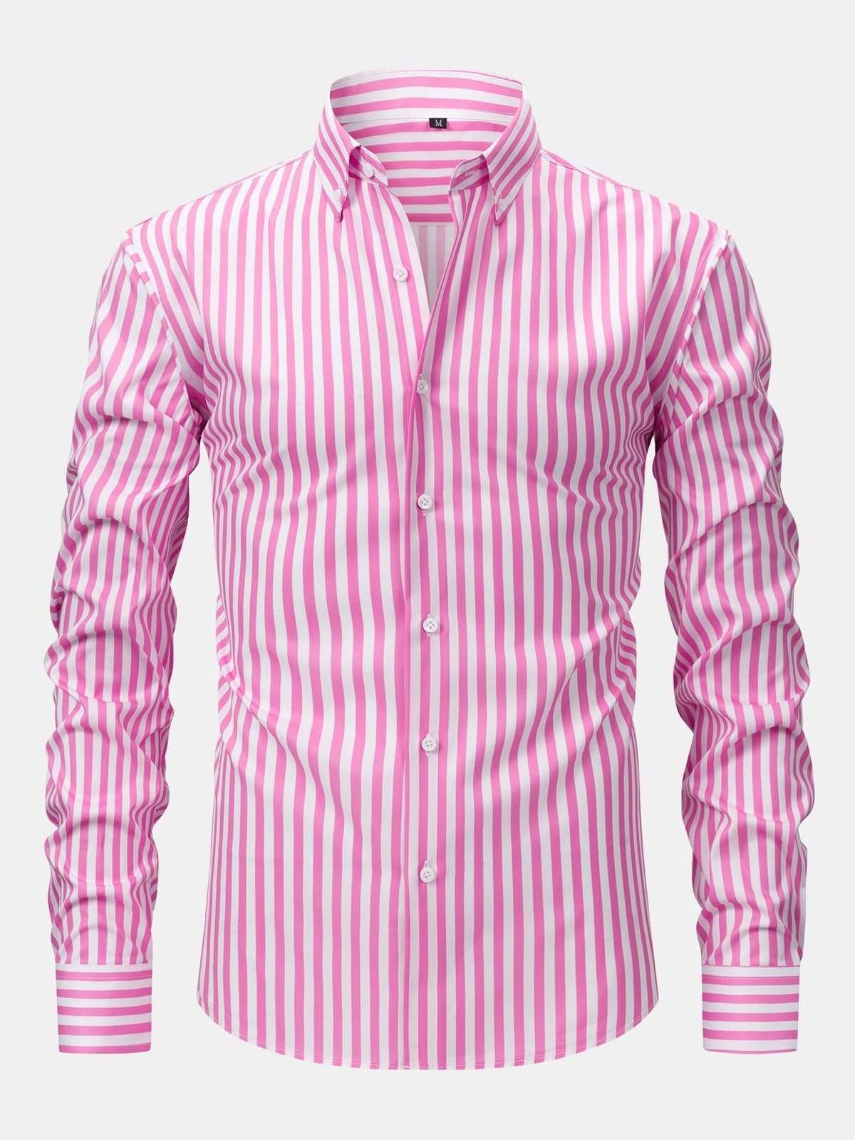 Saazoo | Men's Slim Fit Striped Shirt & Pants Set