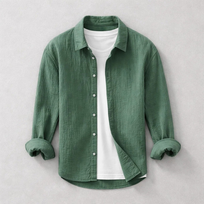 Saazoo | Men's Relaxed Double Gauze Shirt