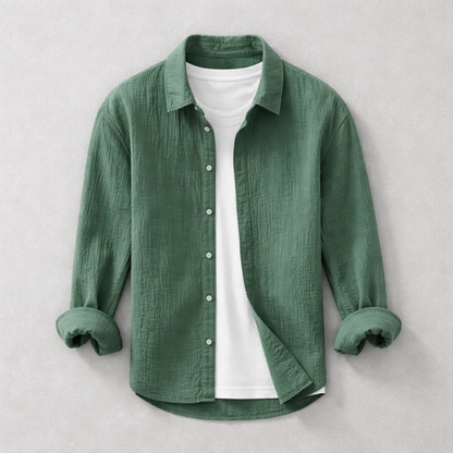 Saazoo | Men's Relaxed Double Gauze Shirt