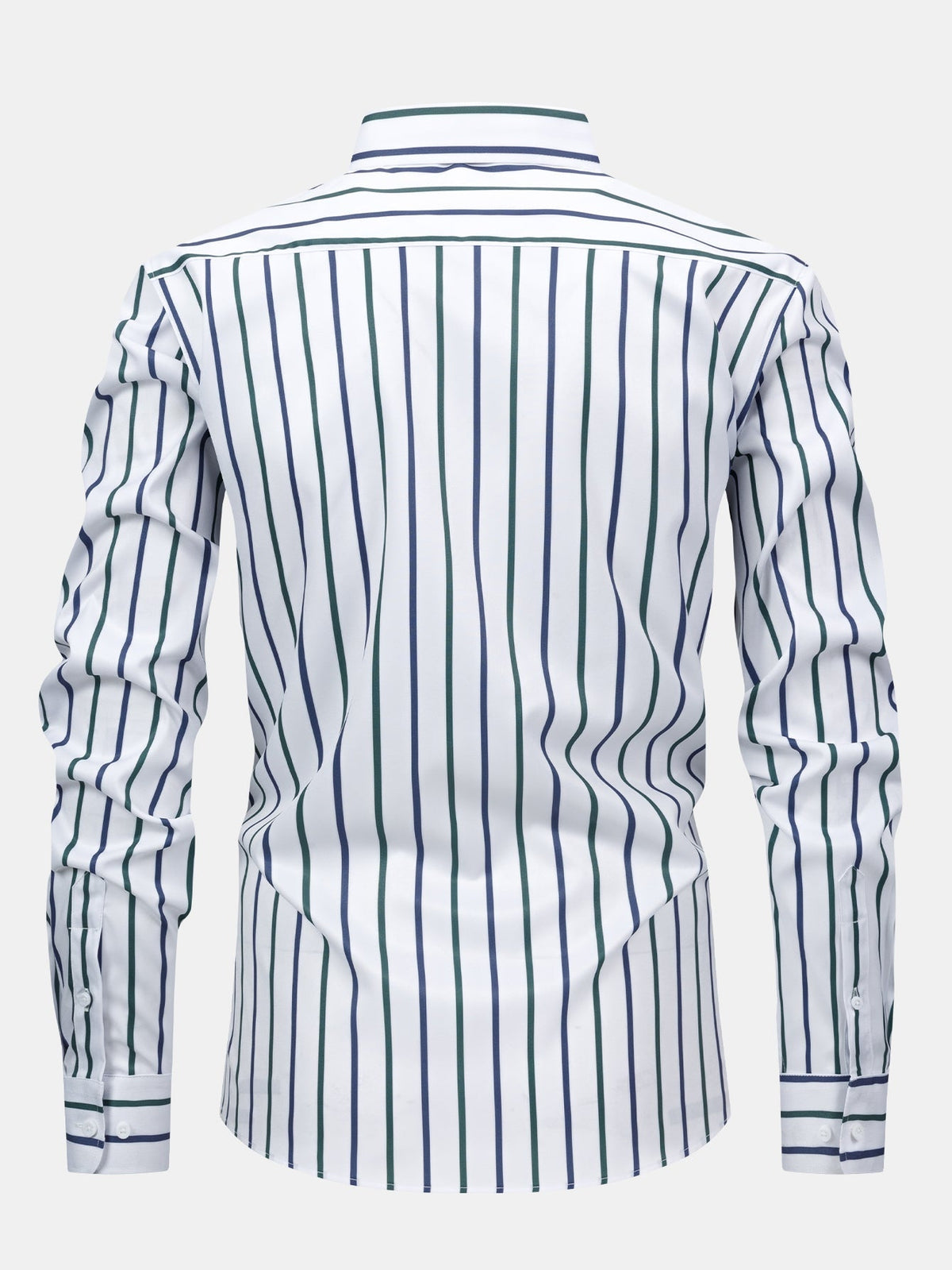 Saazoo | Men's Striped Shirt & Slim Fit Pants Set
