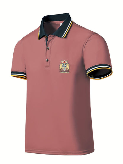 Saazoo | Men's Embroidered Cotton Blend Shirt