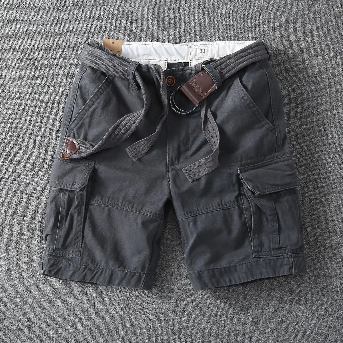 Saazoo | Men's Cotton Blend Cargo Shorts