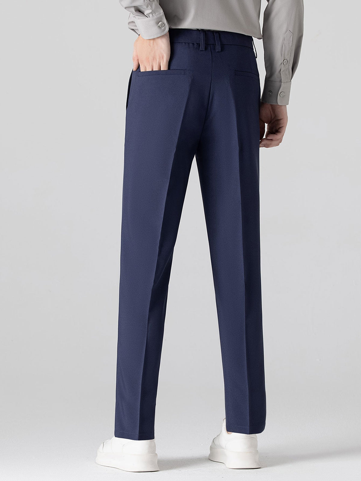 Saazoo | Men's Striped Shirt & Slim Fit Pants Set
