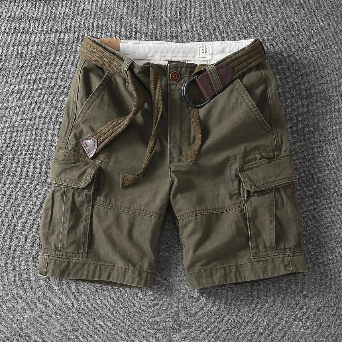 Saazoo | Men's Cotton Blend Cargo Shorts