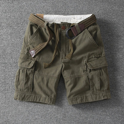 Saazoo | Men's Cotton Blend Cargo Shorts