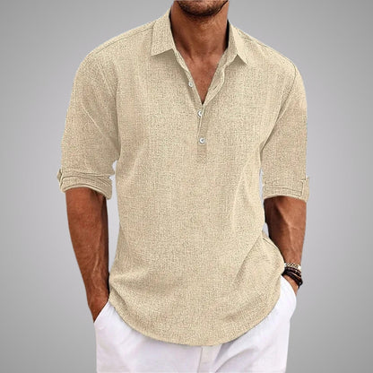 Saazoo | Men's Linen Summer Shirt