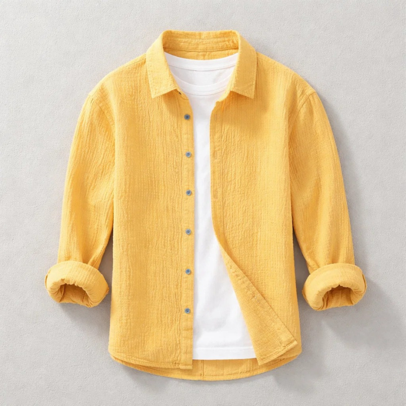 Saazoo | Men's Relaxed Double Gauze Shirt