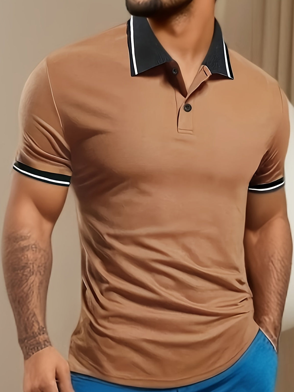 Saazoo | Men's Relaxed Camp Collar Summer Shirt