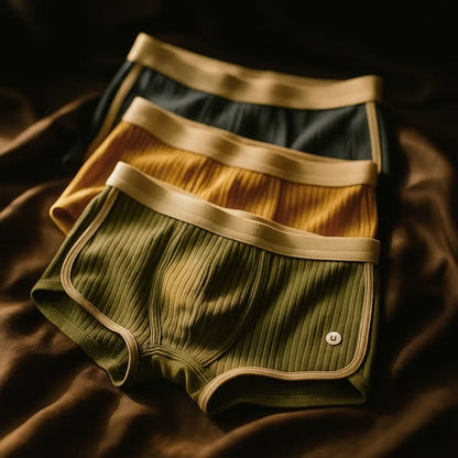 Saazoo | Men's Cotton Blend Boxer Briefs 3-Pack