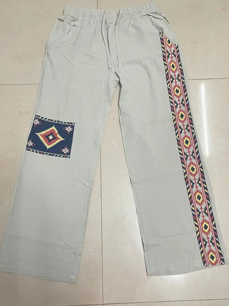 Saazoo | Men's Relaxed Cotton Blend Boho Pants