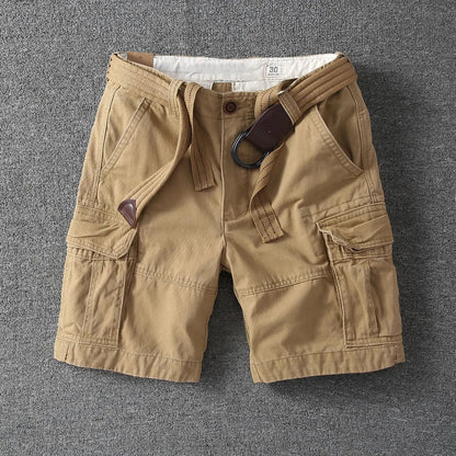 Saazoo | Men's Cotton Blend Cargo Shorts