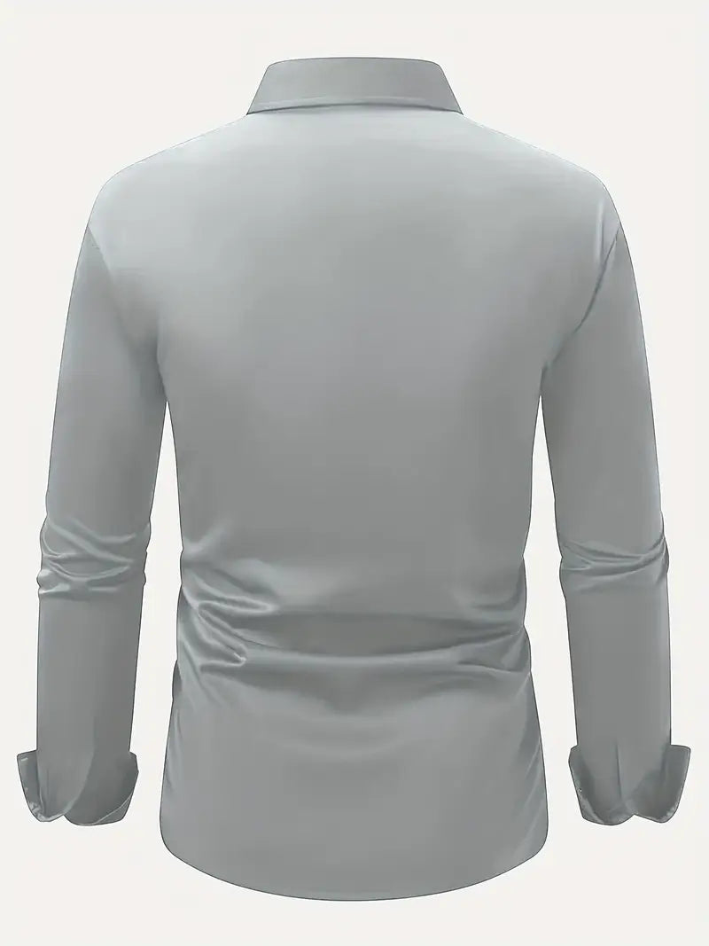 Saazoo | Men's Long Sleeve Button-Up Shirt