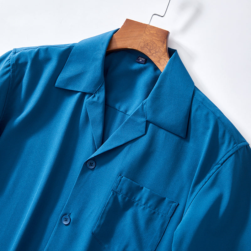 Saazoo | Men's Relaxed Camp Collar Shirt