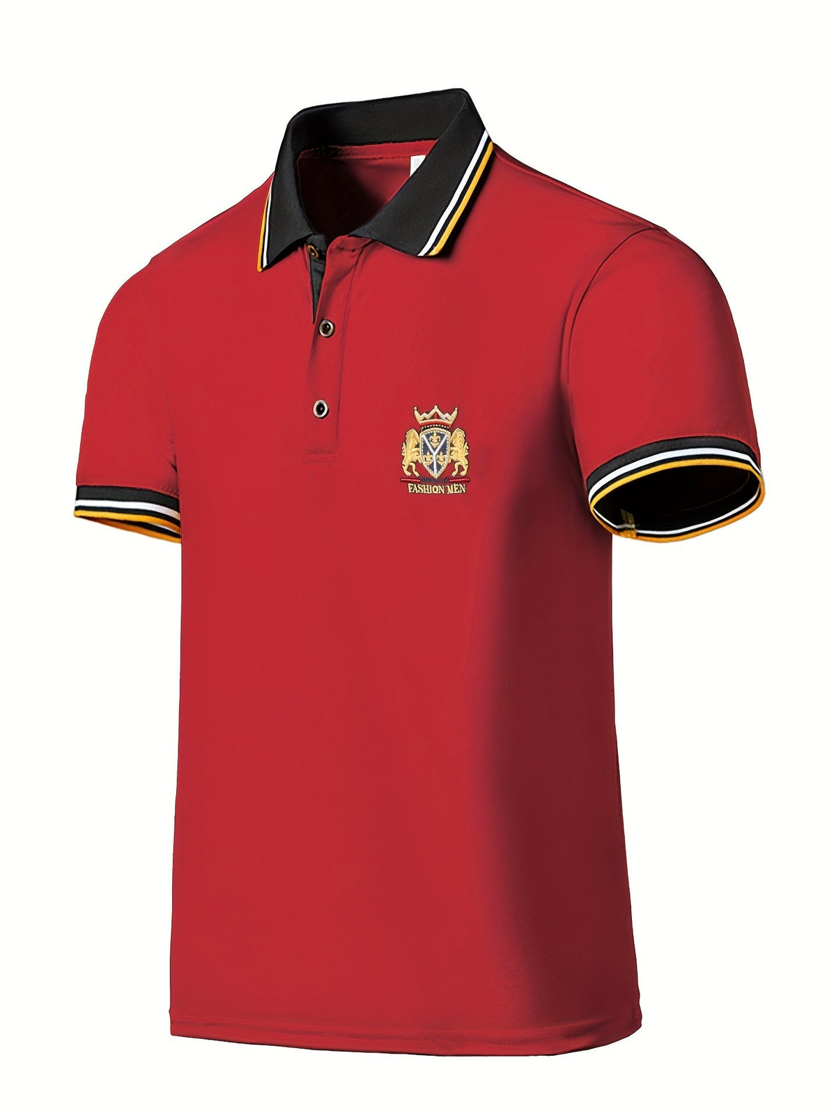 Saazoo | Men's Embroidered Cotton Blend Shirt