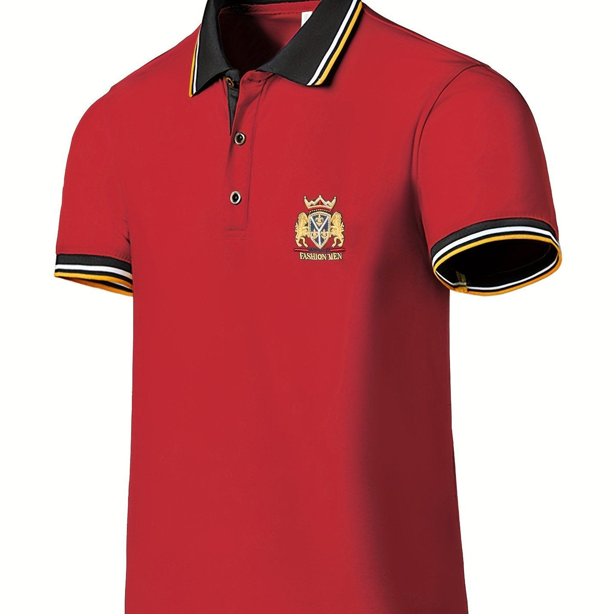 Saazoo | Men's Embroidered Cotton Blend Shirt