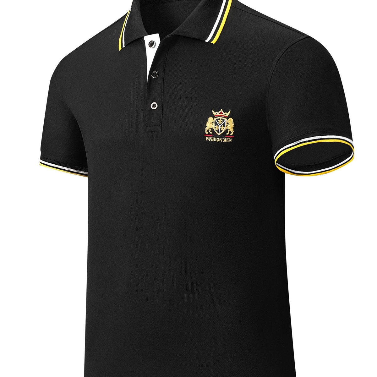 Saazoo | Men's Embroidered Cotton Blend Shirt
