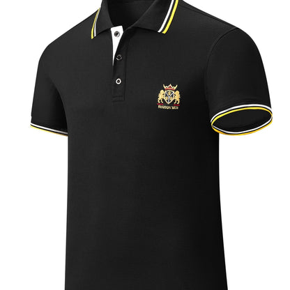 Saazoo | Men's Embroidered Cotton Blend Shirt