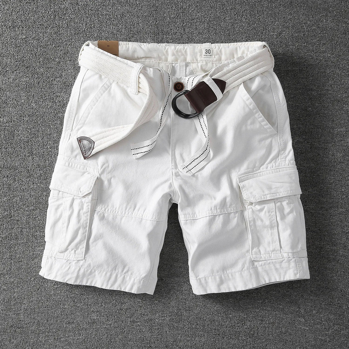 Saazoo | Men's Cotton Blend Cargo Shorts