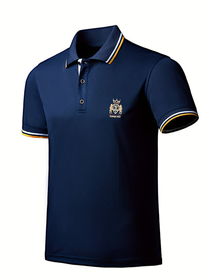 Saazoo | Men's Embroidered Cotton Blend Shirt