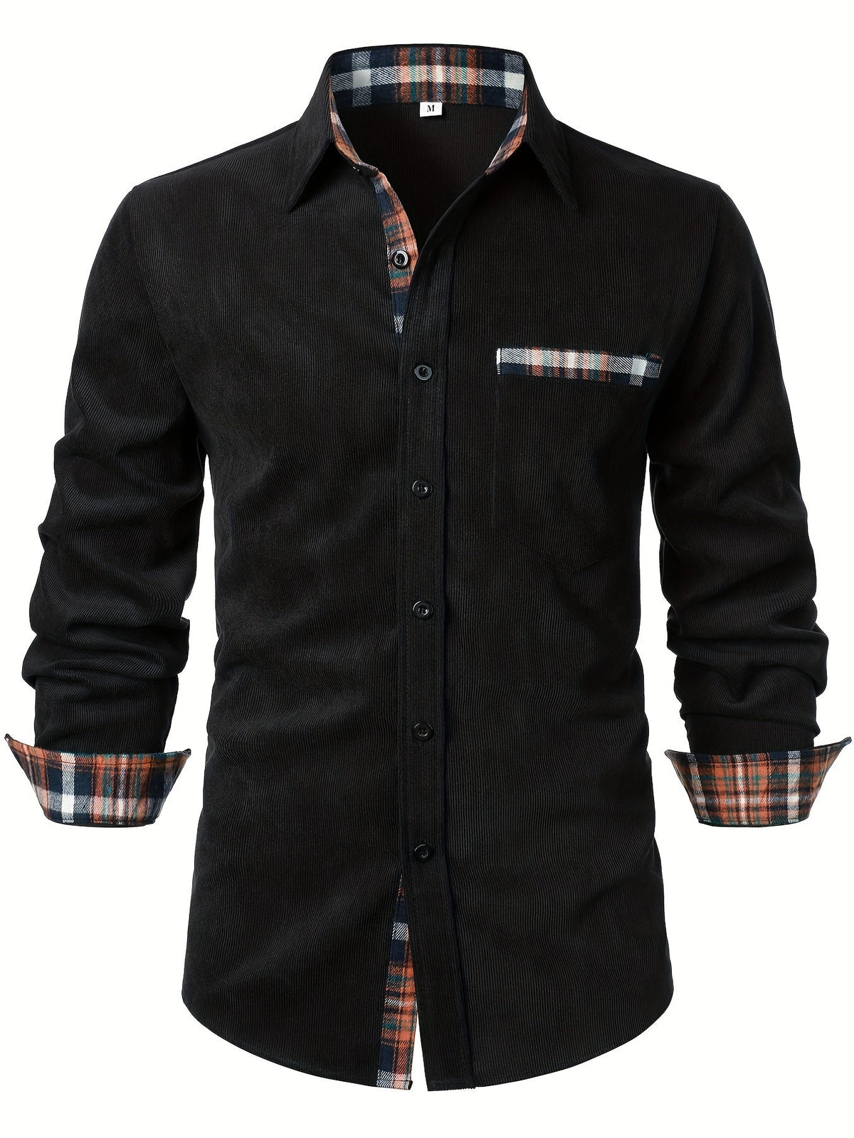 Saazoo | Men's Button-Up Camp Collar Shirt