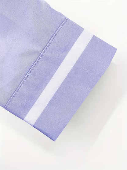 Saazoo | Men's Grandad Collar Contrast Shirt