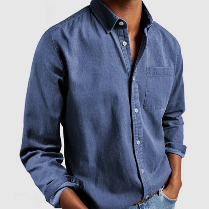 Saazoo | Men's Cotton Blend Casual Shirt