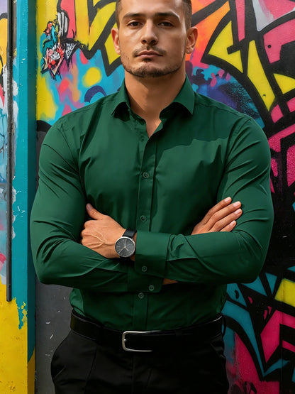 Saazoo | Men's Lapel Collar Shirt