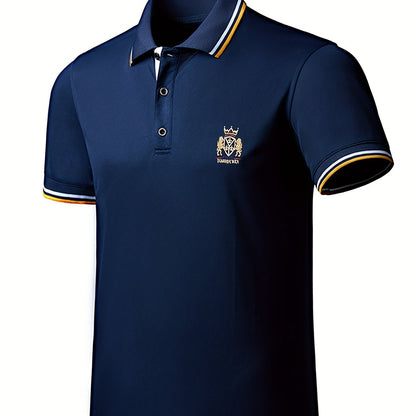 Saazoo | Men's Embroidered Cotton Blend Shirt