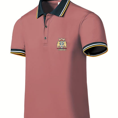 Saazoo | Men's Embroidered Cotton Blend Shirt