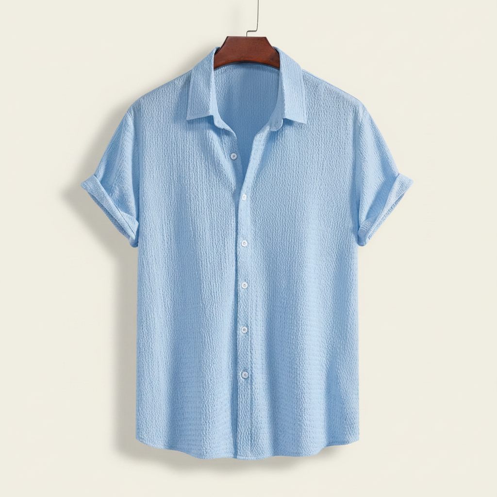 Saazoo | Men's Cotton Blend Casual Button Up Shirt