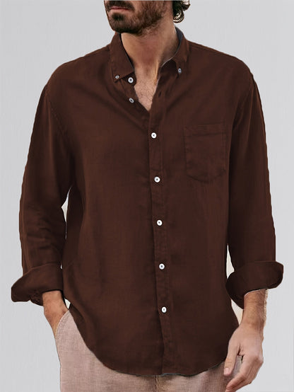 Saazoo | Men's Classic Lapel Collar Shirt