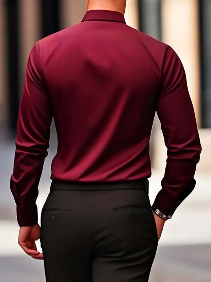 Saazoo | Men's Long Sleeve Button-Up Shirt