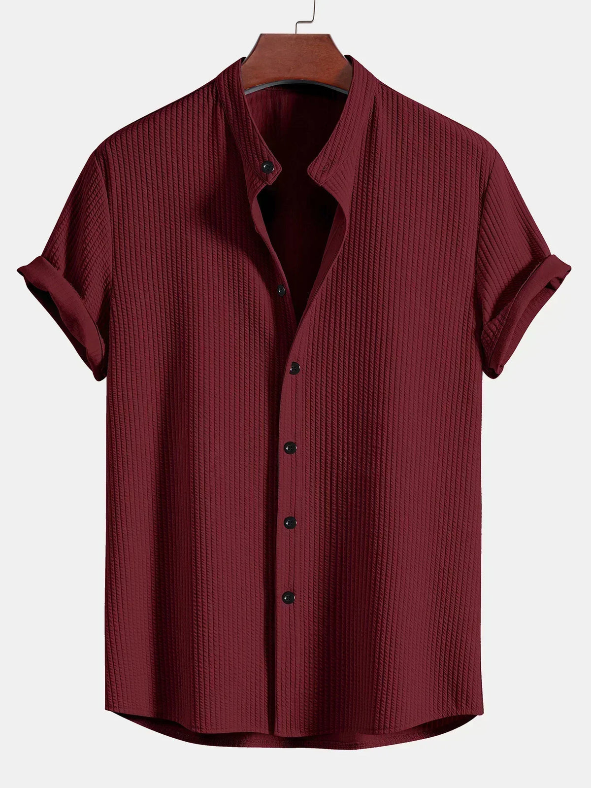 Saazoo | Men's Cotton Blend Casual Button Up Shirt