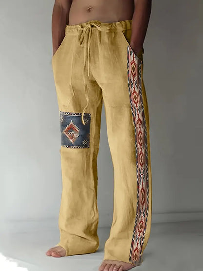 Saazoo | Men's Relaxed Cotton Blend Boho Pants