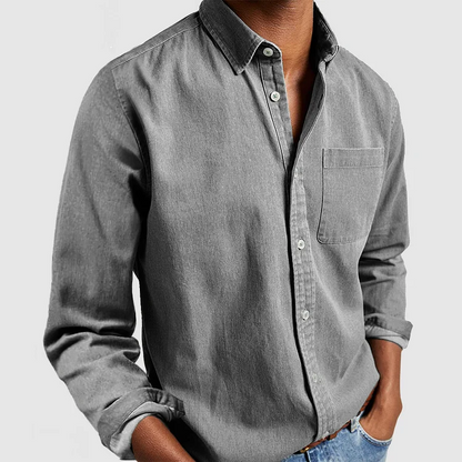 Saazoo | Men's Cotton Blend Casual Shirt